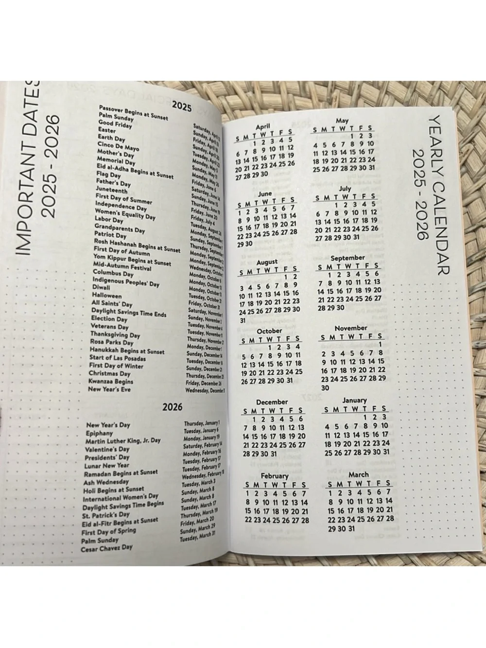 Set of 2 Pen+Gear 2025 - 2027 Monthly Mini Pocket Planners NWT